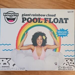 BigMouth Inc. Giant Rainbow Cloud Pool Float